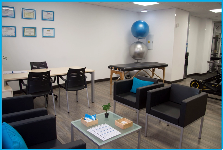 Recepción del centro