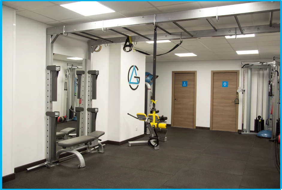 Zona de entrenamiento del centro